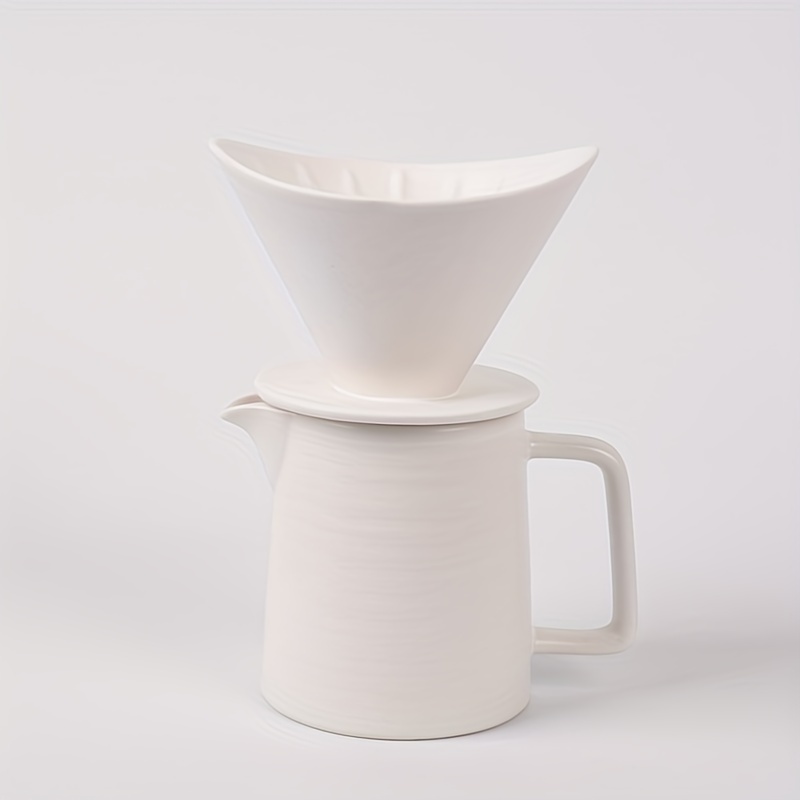 Ceramic Coffee Filter Cup, Hand Flushing Coffee Filter Cup