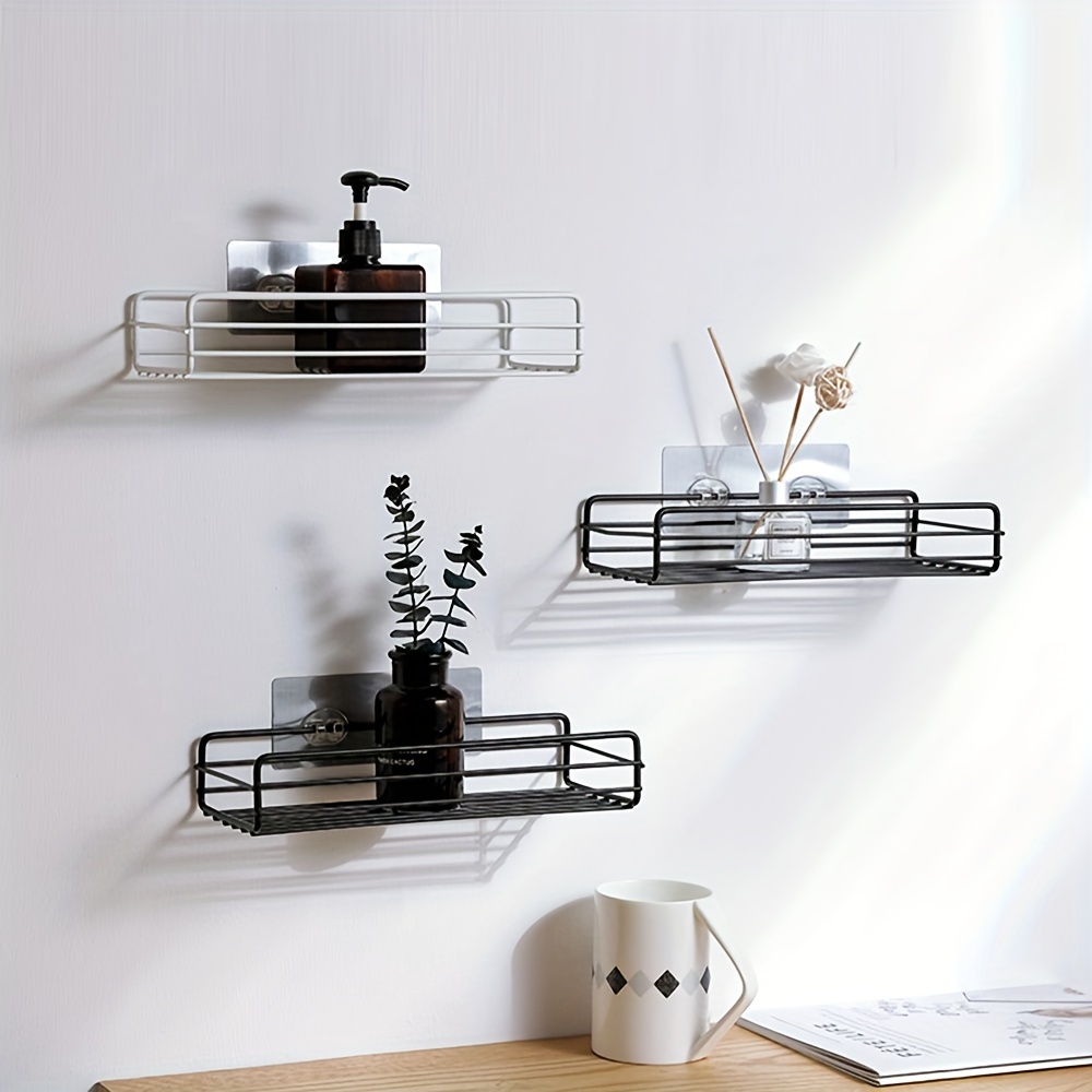 Bathroom Storage Rack Kitchen Multifunctional Wall Mounted Caddy