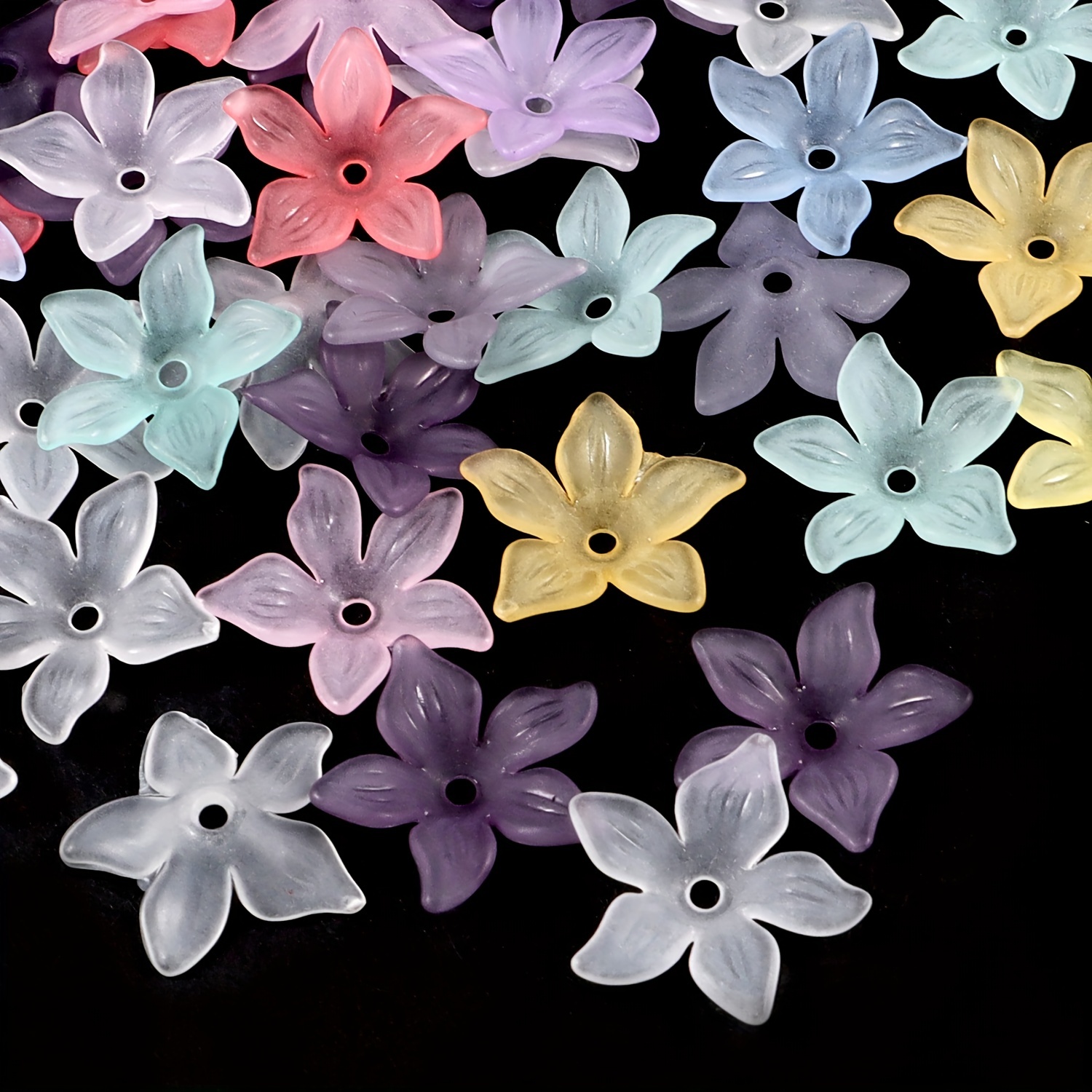 Petal Flower Charms (5)