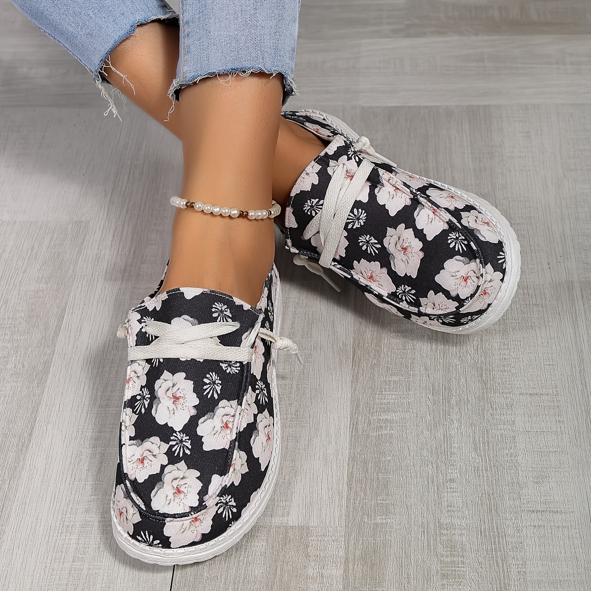  Womens Fashion Sneakers Embroidery Floral Sheer Low-Top Slip  Ons Walking Shoes Comfortable Flat Breathable Round Toe Low Slip on Loafers  Casual Shoes Cute Dress Sneakers Sports Footwear for Women : ספורט