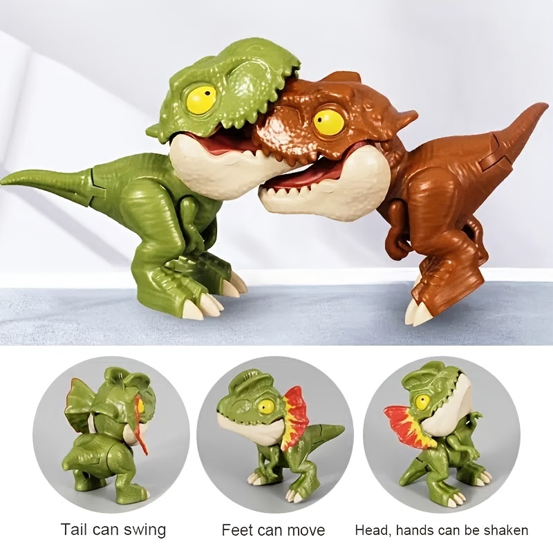 Dinosaur Toys Bite Hand Simulation Finger Animal Model - Temu