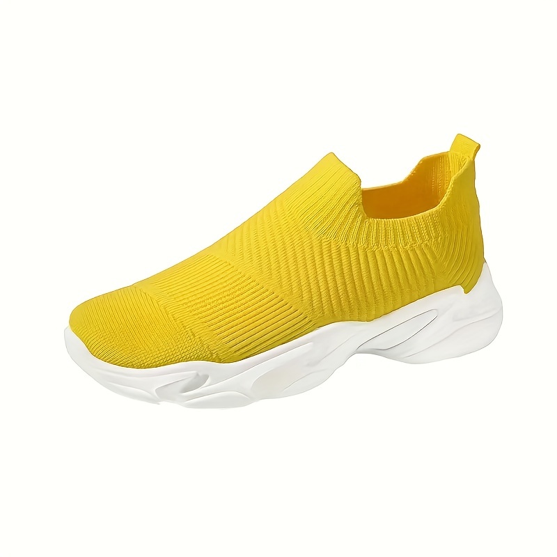 Women's Lightweight Knitted Running Shoes Breathable Low Top Sneakers