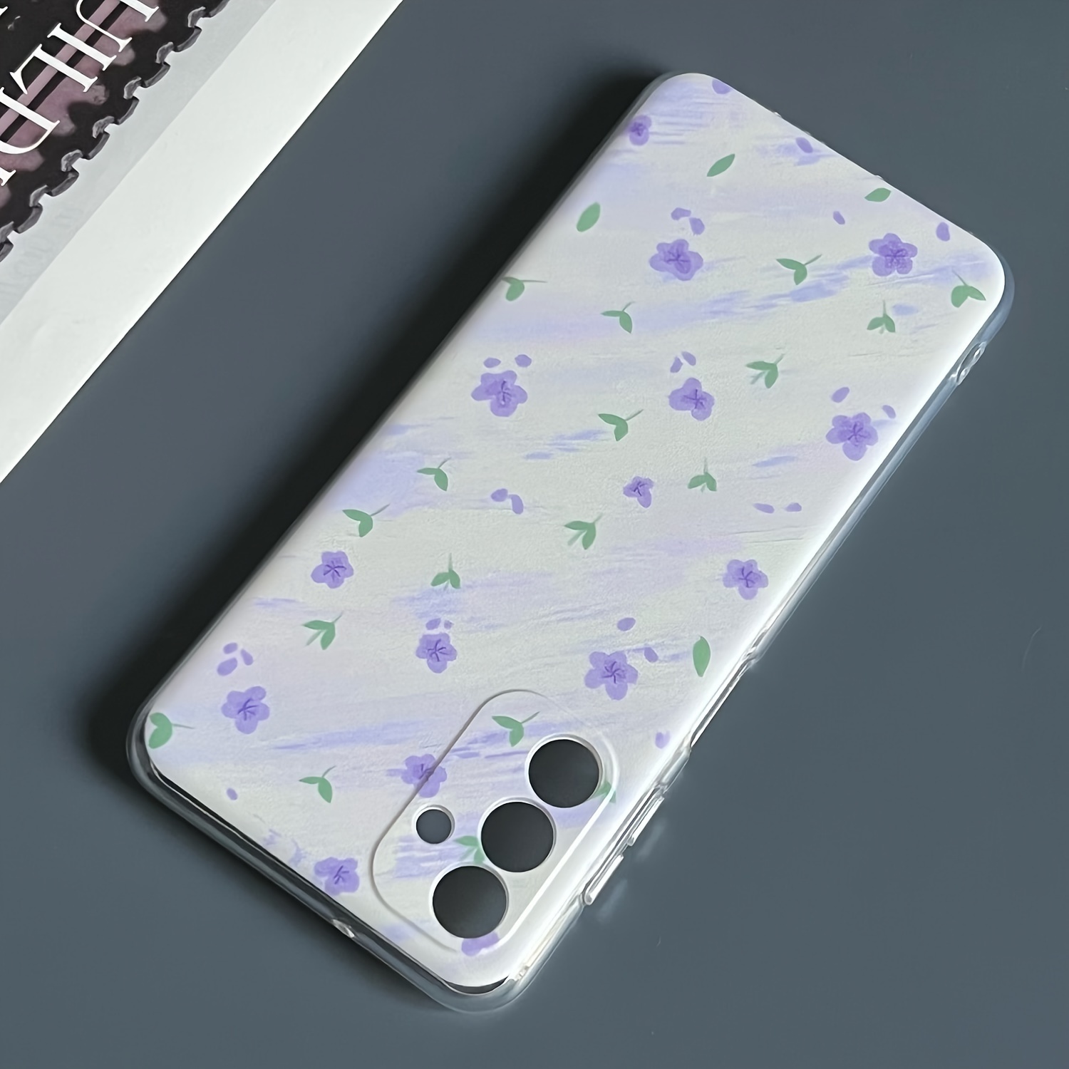 Galaxy A52, A52 5G Silicone Cover - Violet