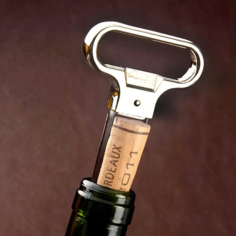 Ouvre-vin avec coupe-feuille, ouvre-bouteille de vin simple à pression d'air  à pompe à vin, fonctionne facilement comme un ouvre-porte électrique pour  les amateurs de vin