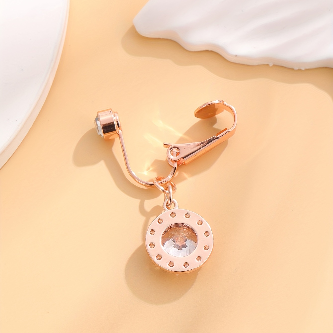 Circle Hook Stainless Steel Navel Belly Ring