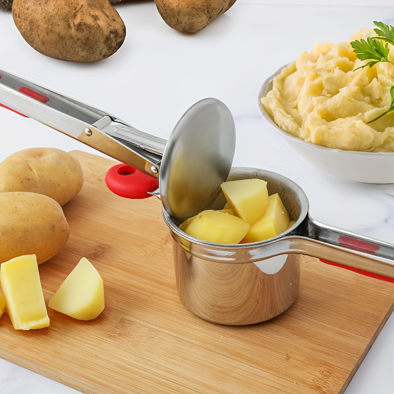 Stainless Steel Thick Potato Masher Fruits Masher Kitchen - Temu