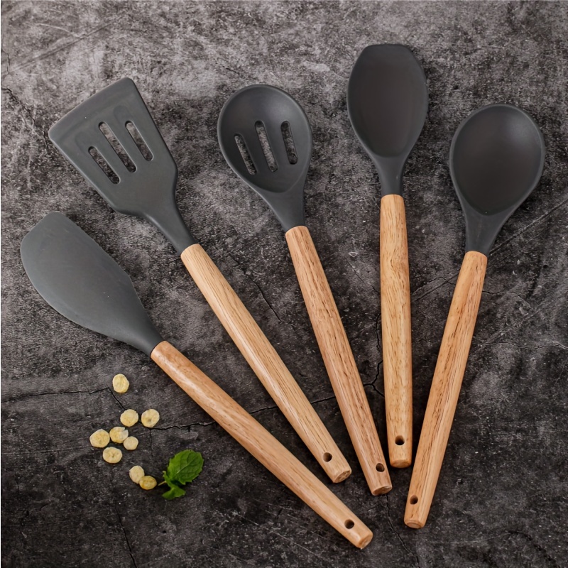 5/14pcs/set Set Utensili In Silicone Set Utensili Cucina Set - Temu Italy