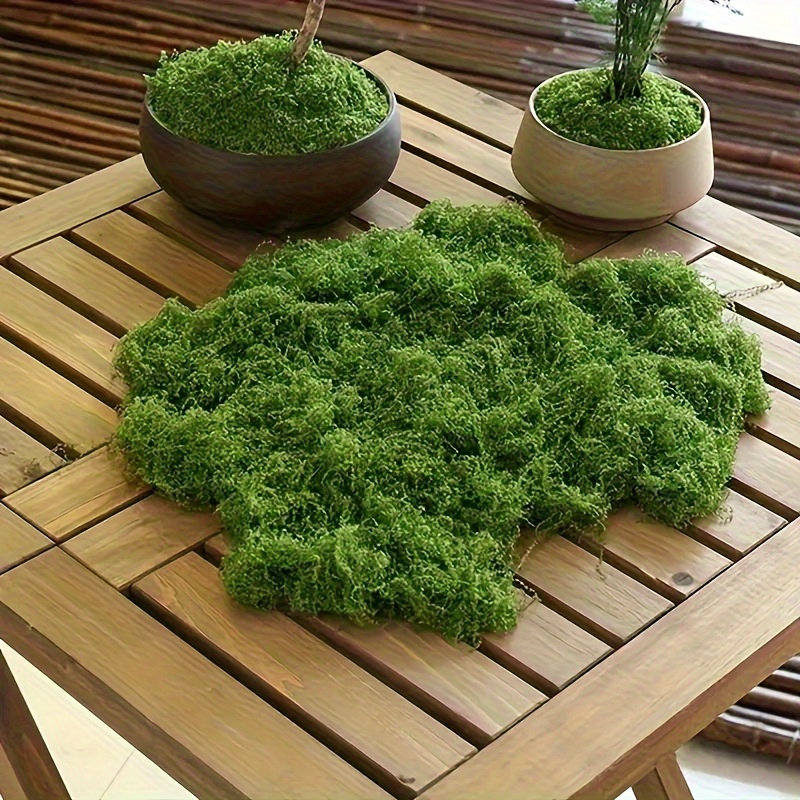 10g Moss for Potted Plants Artificial Moss for Fake Plants Faux