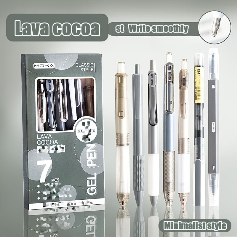 Quick drying Color Neutral Ballpoint Pens Needle Carbon Pens - Temu Qatar