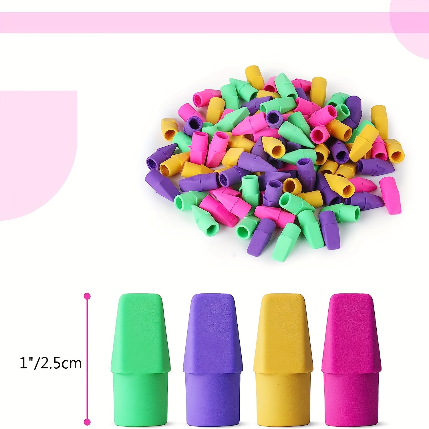 Gommes à crayon en option de 4 couleurs pour les étudiants - Temu Belgium