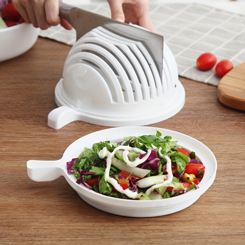 Salad Cutter Bowl, Snap Salad Cutter Bowl, Multifunctional Fast