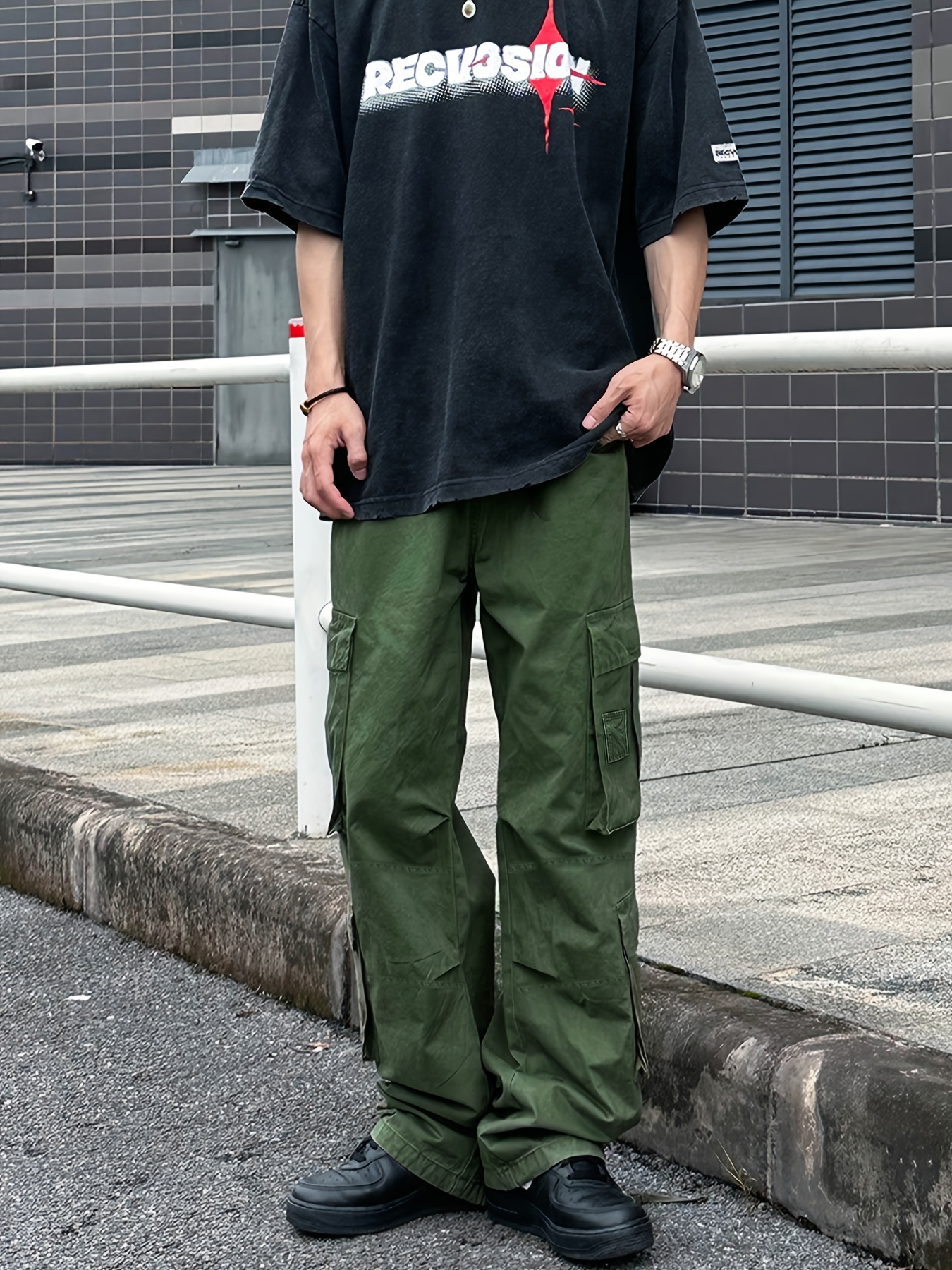 Utility Cargo Pants V1  Mens outfits, Cargo pants outfit men