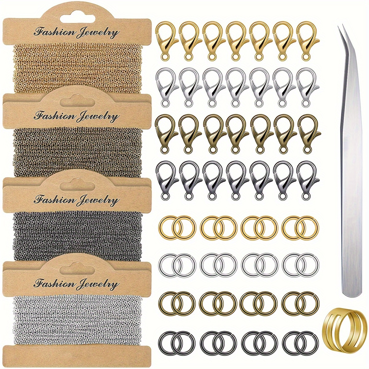 1 set DIY Bracelet Fabrication De Collier Kit Y Compris En Fer