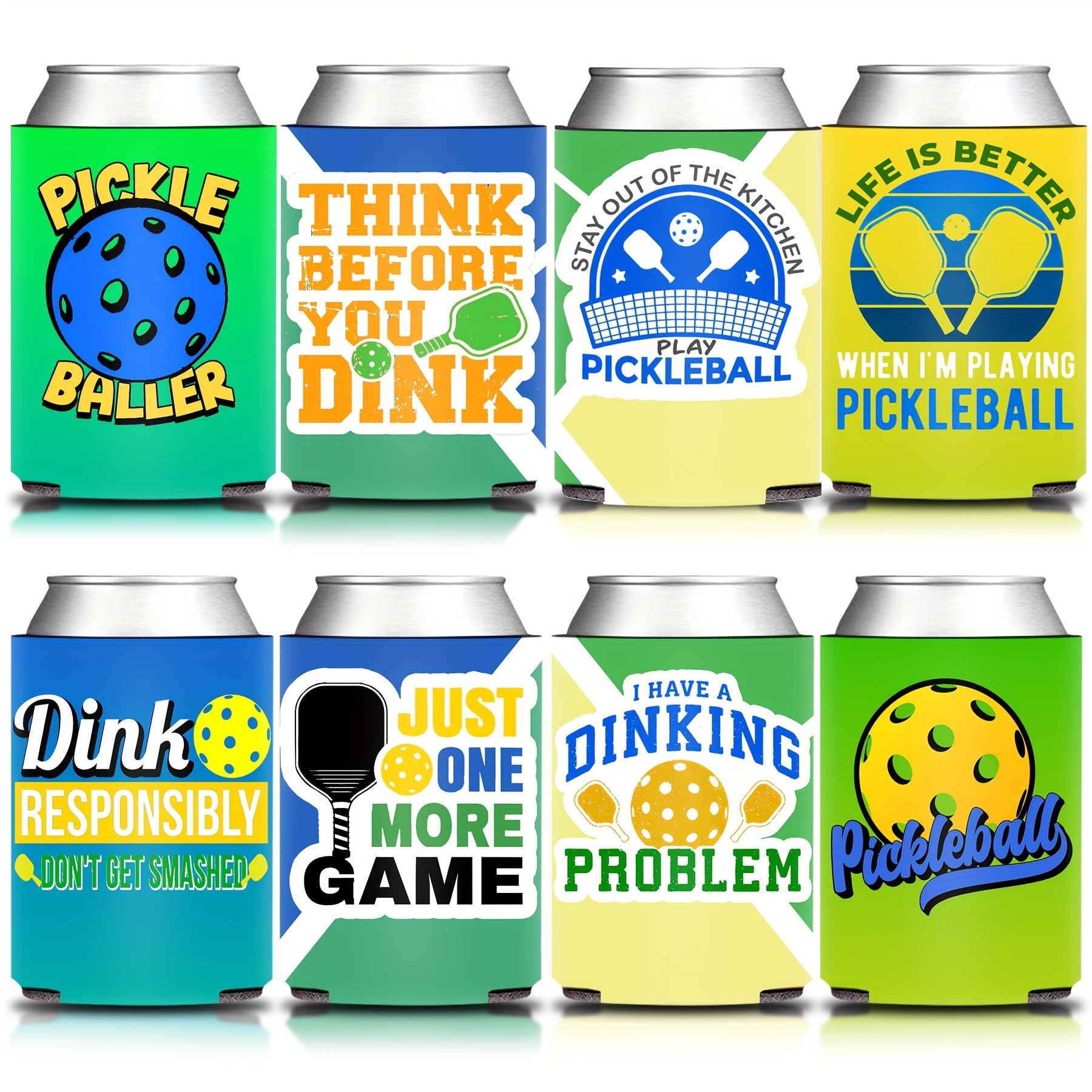 Pickleball Classic Can Cooler (12oz)