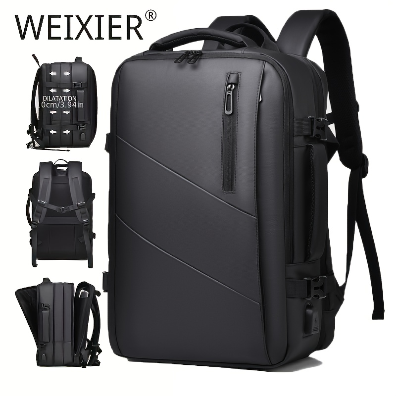 Mochila para laptop, mochila de viaje ligero para mujer, elegante bolsa  para laptop de 15.6 pulgadas, bolsa de trabajo para computadora con ranura