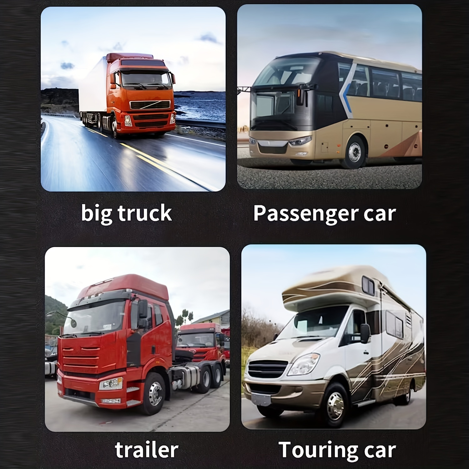 RV TPMS Tire Pressure Monitoring System Solar Wireless TPMS