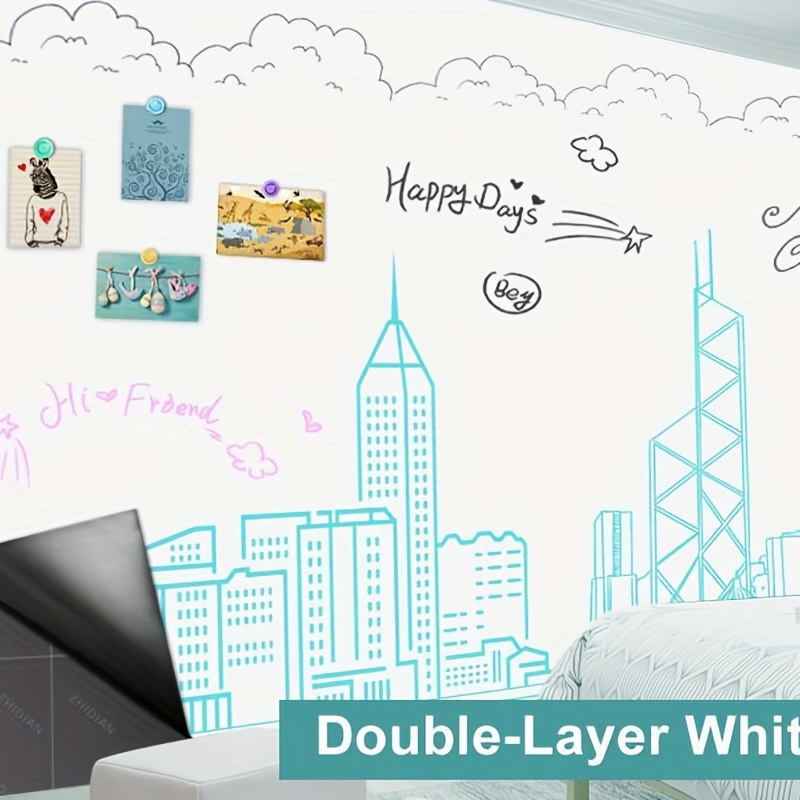 Magnetic Whiteboard Paper Self adhesive Dry Erase Board - Temu