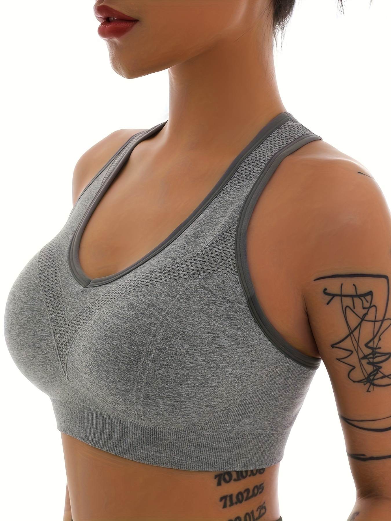 Primark grey sports bra