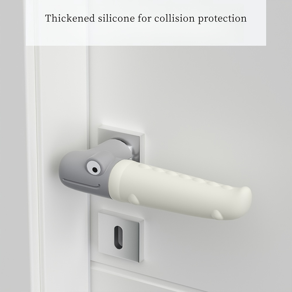 Porte Poignée Gants Anticollision Handleguard - Protecteur Protection de en  Silicone , pour Les Enfants Sécurité Antistatique Bouton Convient Aux