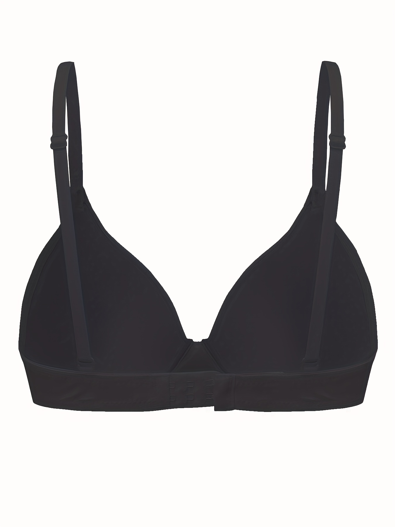 TQWQT Women's Plus Size Bras Push Up Comfort Underwire Brassiere,Black 44E