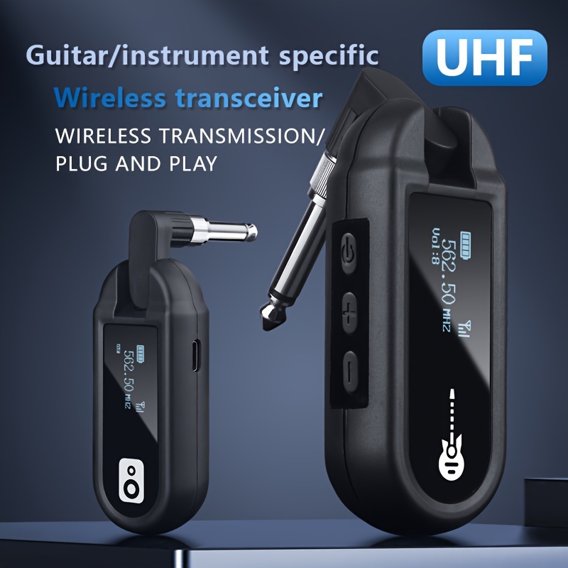 Système d'instrument sans fil émetteur et récepteur de guitare pour  équipement d'enregistrement de musique