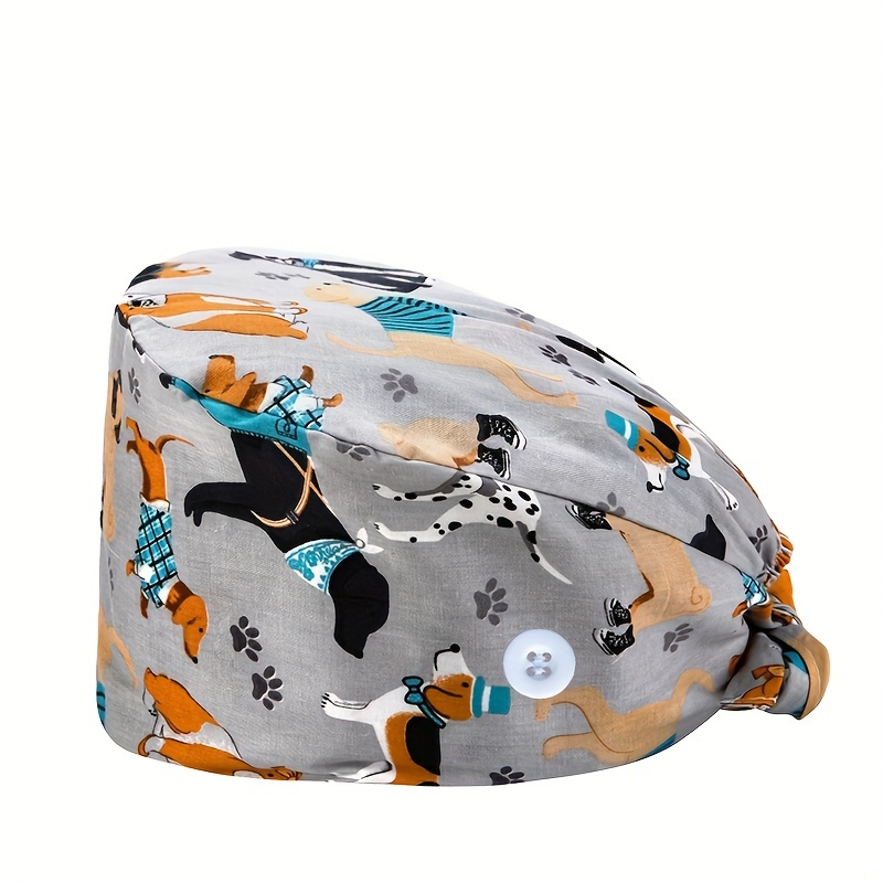 Gorra Trabajo Ajustable Mujeres Estampado Animales Lindo. - Temu