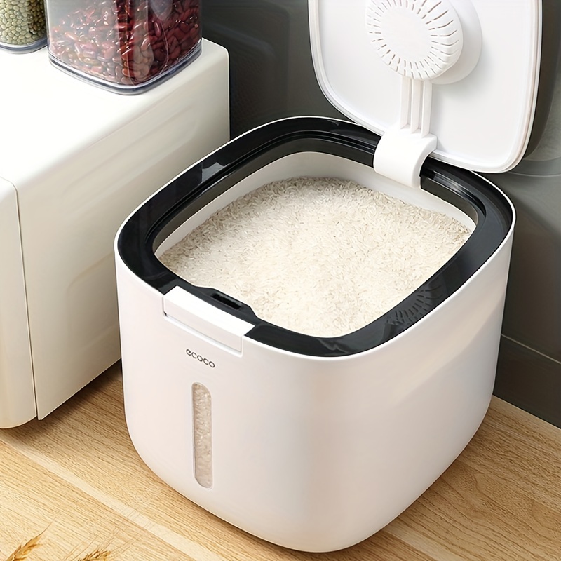 10kg Kitchen Rice/Grain Storage Box Container Bucket Insect-Proof Moisture- Proof