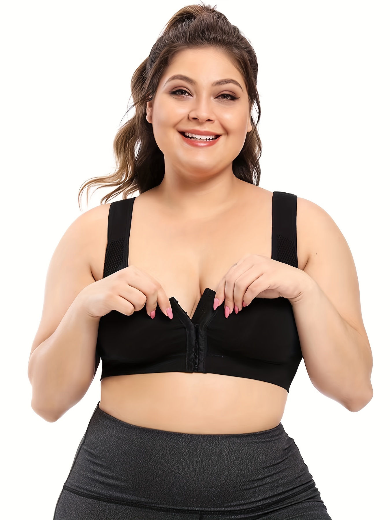  Plus Size - Anti-Sagging Wirefree Bra, Breathable Cool