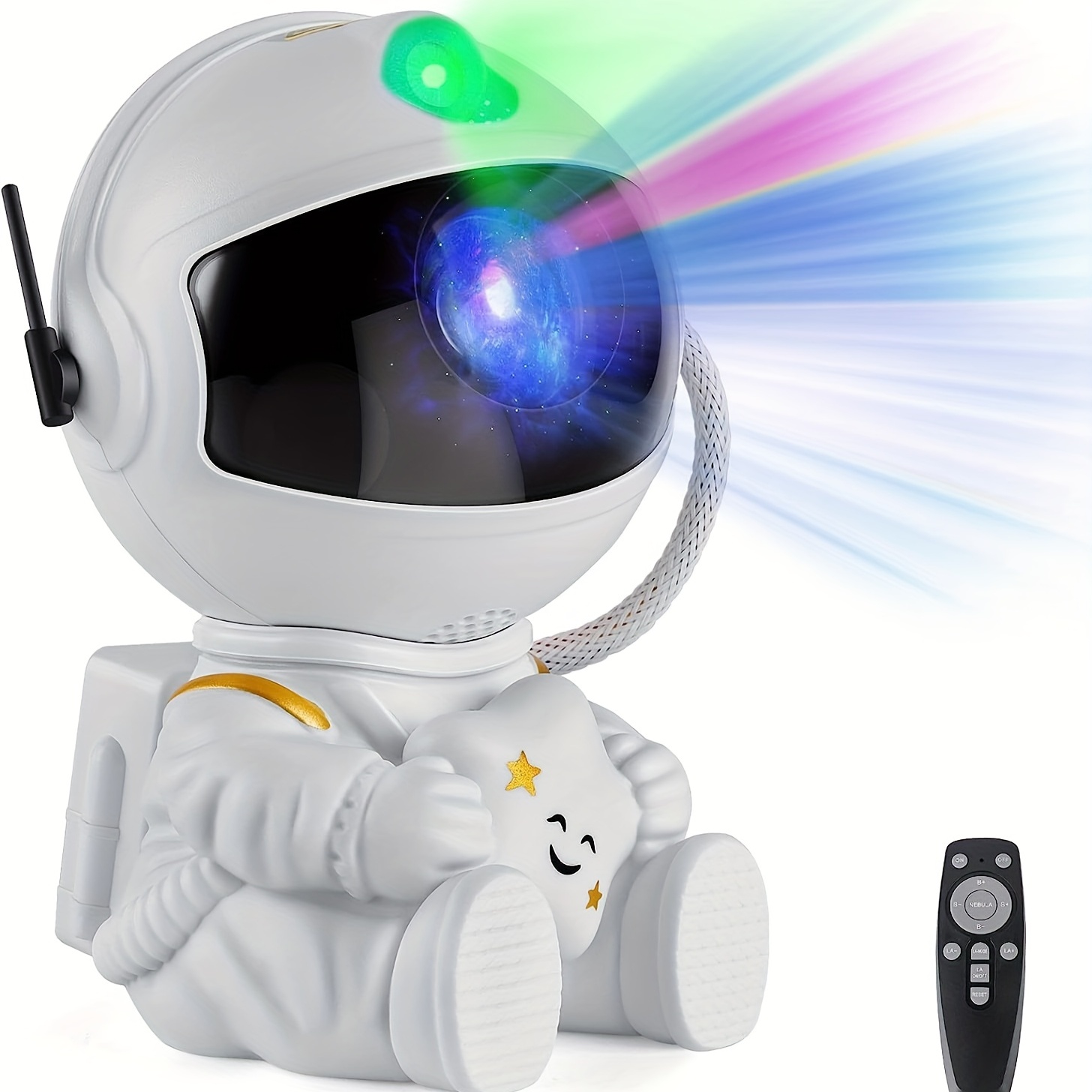 Generic Astronaute Galaxy Projecteur, Veilleuse Étoile LED + Télécommande à  prix pas cher