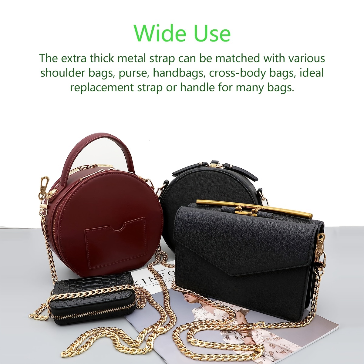 Replacement Bag Leather Strap, Shoulder Handbag, Accessories