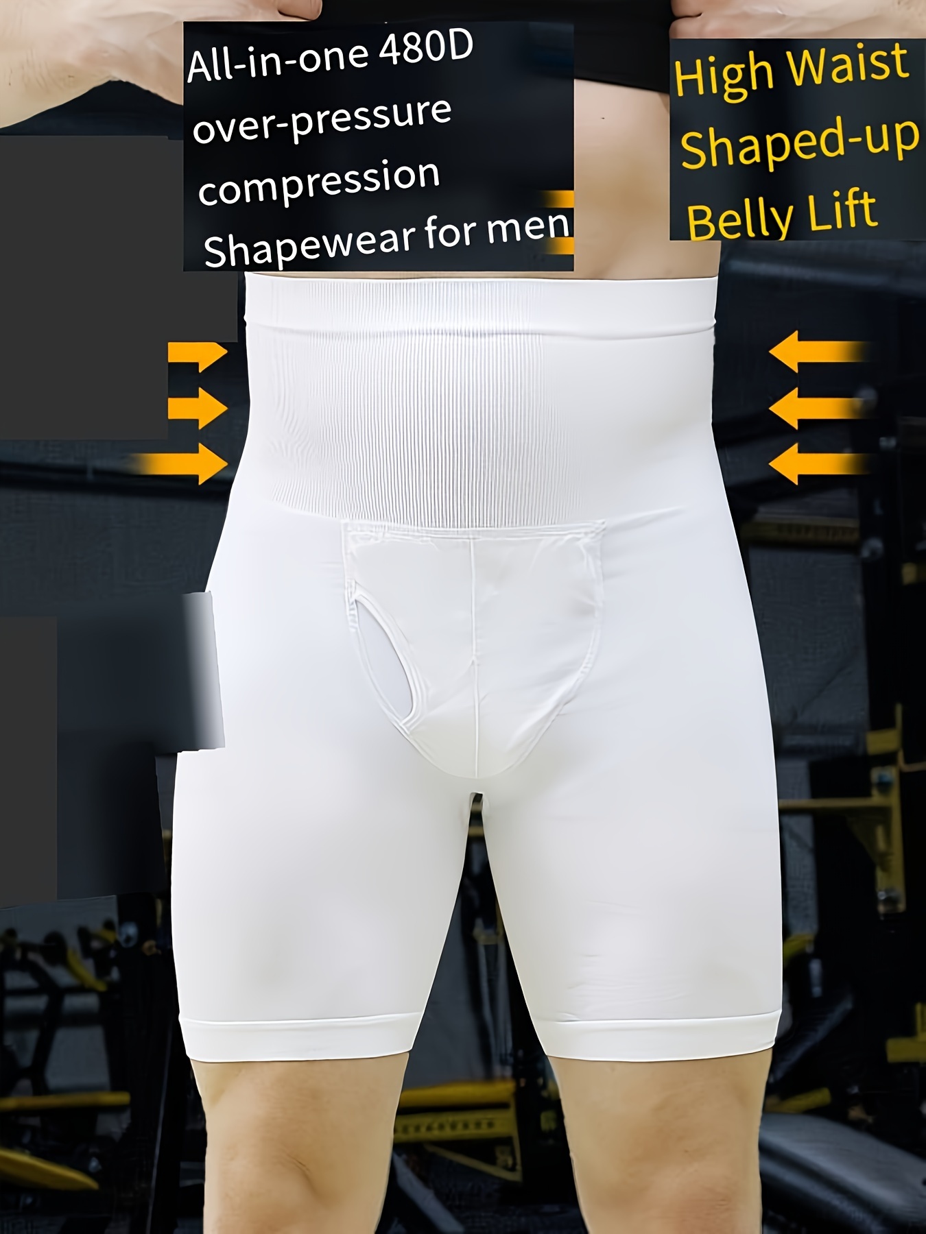 High Waisted Belly Tightening Shorts, Shaping Belly Tightening Shapewear  Shorts