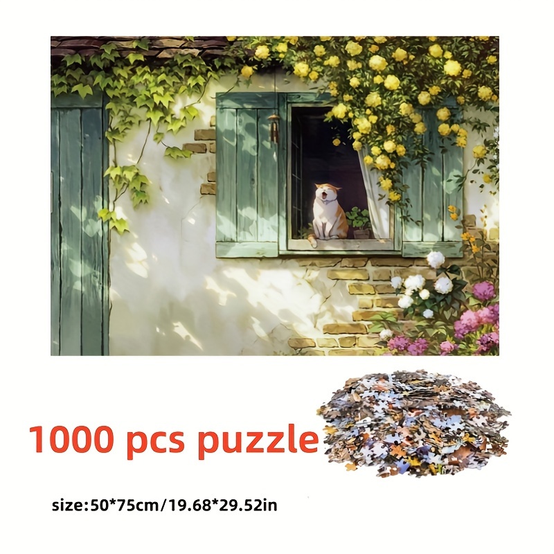 HUADADA Puzzle 1000 Pièces pour Les Adultes et Les Adolescents, Puzzle  Adultes, Puzzles Villes et Villages 70x50cm (Morning Blossom) : :  Jeux et Jouets
