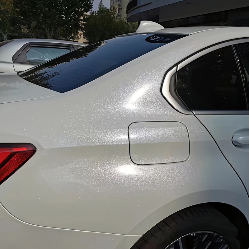 Pearl Metallic Silver Vinyl Car Wrap Film