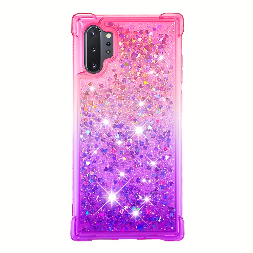 Gradient Glitter Phone Case For Galaxy S24/s24 - Temu