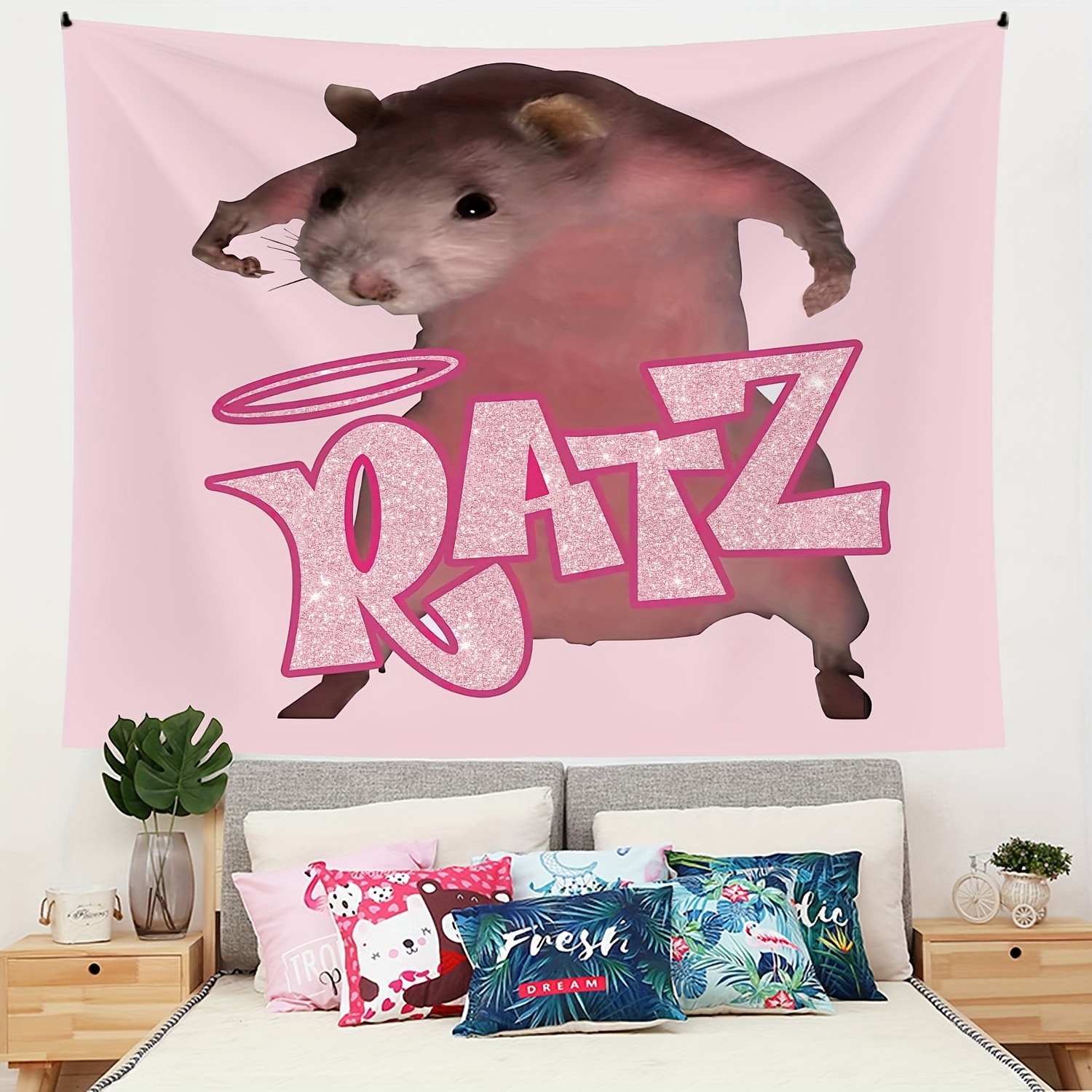 Zabloing Meme Wall Tapestry Zabloing Tapestries Zabloing 