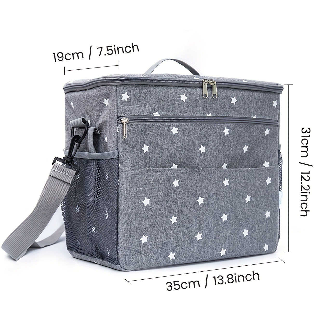 New Style Waterproof Diaper Bag Large Capacity Mommy Travel Bag  Multifunctional Maternity Mother Baby Stroller Bags Organizer - AliExpress
