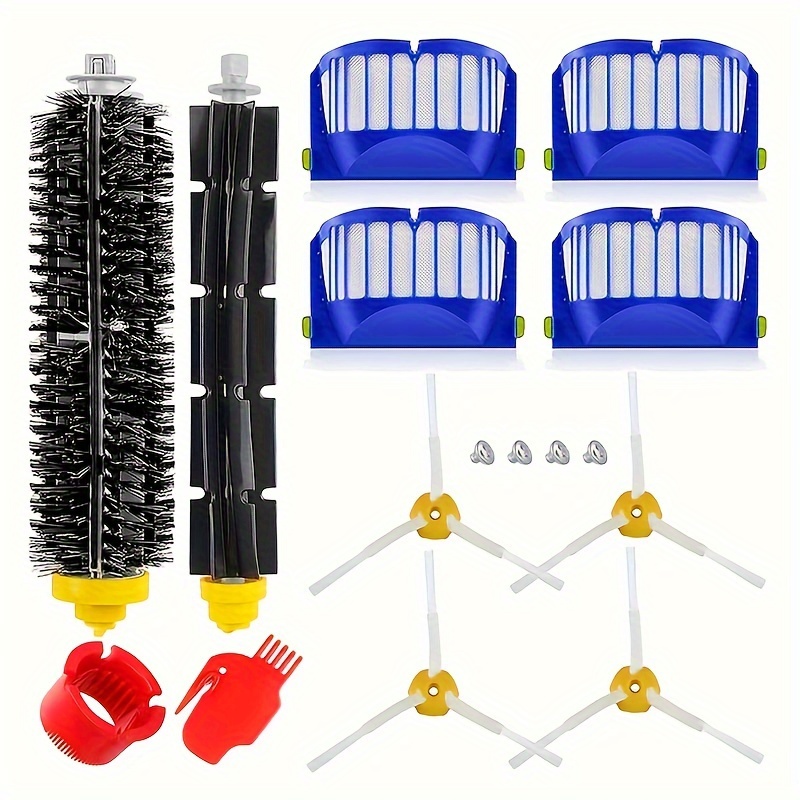 Kit d'accessoires de remplacement pour aspirateur IRobot Roomba
