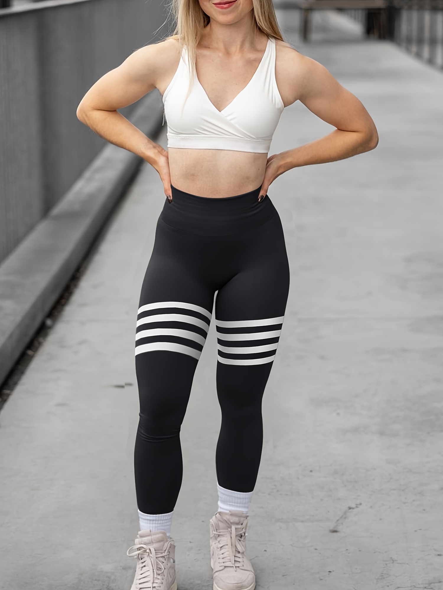 UK Women Butt Lift Yoga Pants High Waist Fitness Gym Leggings Scrunch  Trousers