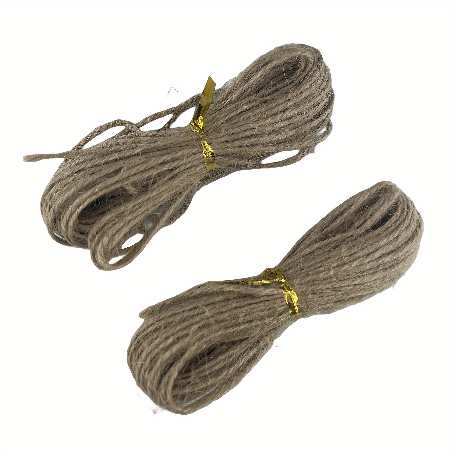 Natural Brown Jute Hemp Rope Twine String Cord