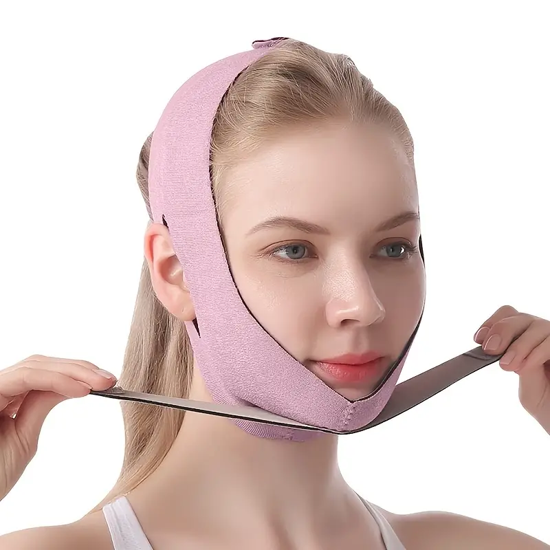 Reusable Double Chin Reducer Face Chin Lifting Firming Strap - Temu