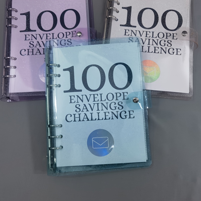 100 Sobres Ahorro Dinero Desafíos Ahorro Dinero Libro - Temu