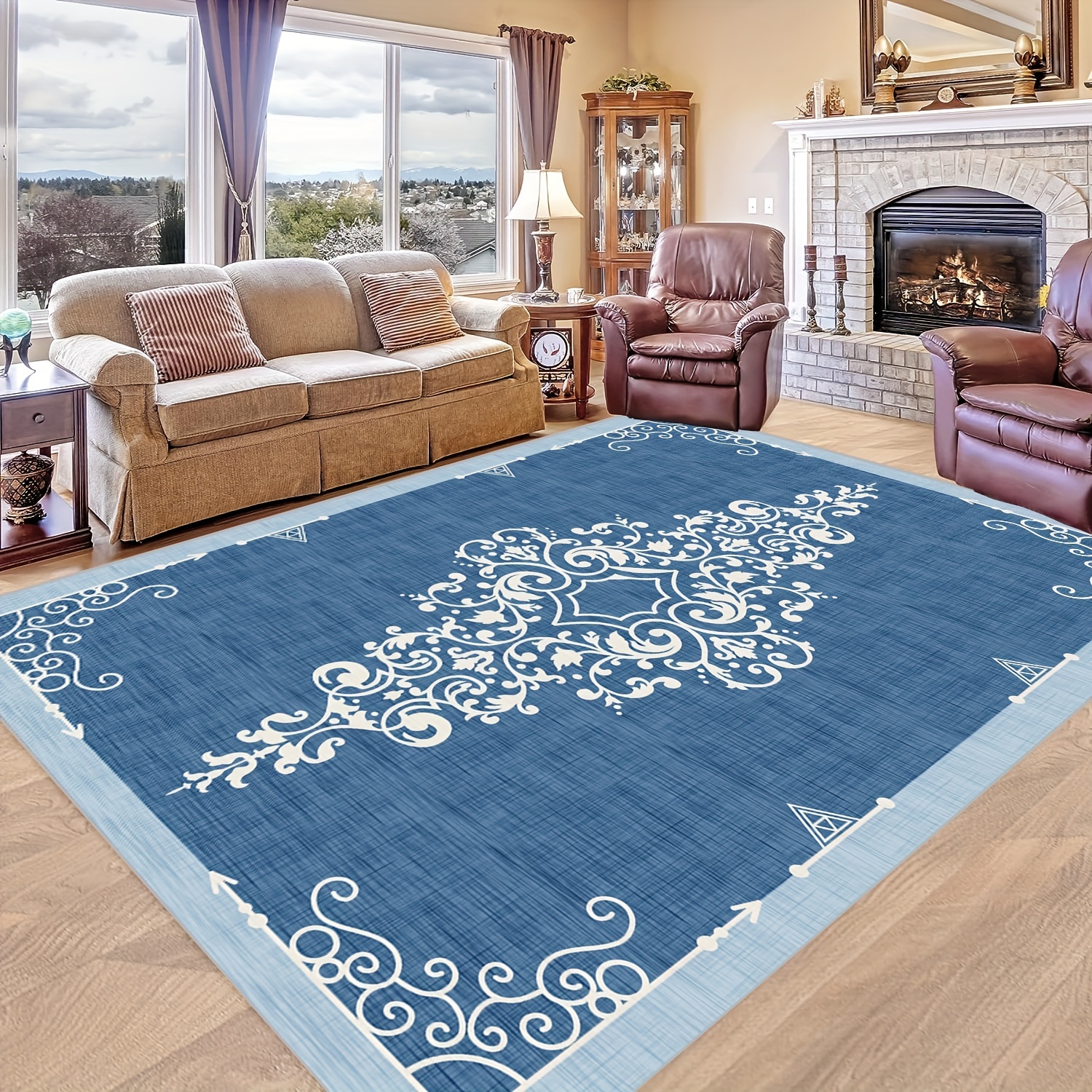  Teal Kitchen Rugs and Mats 2 Piece Non Slip Washable