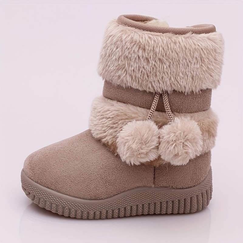 Bottes De Neige Enfant Mishansha - Chaudes, Imperméables Et Antidérapantes, Taille 24-38