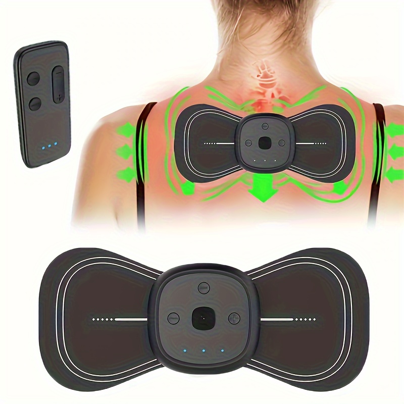 Cervical Spine Massage Sticker Battery Model Neck Massage Relaxation Relief  Fatigue Massager Head Massager Easy To Carry