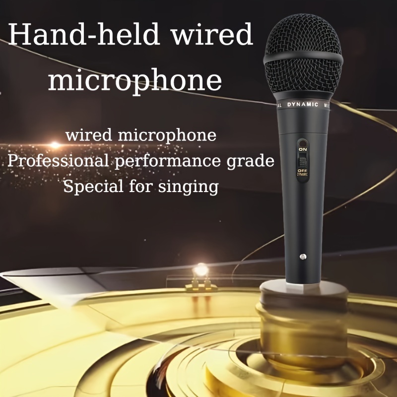 Micro Karaoké Sans Fil, Qualité Sonore Hifi Veilleuse Microphone