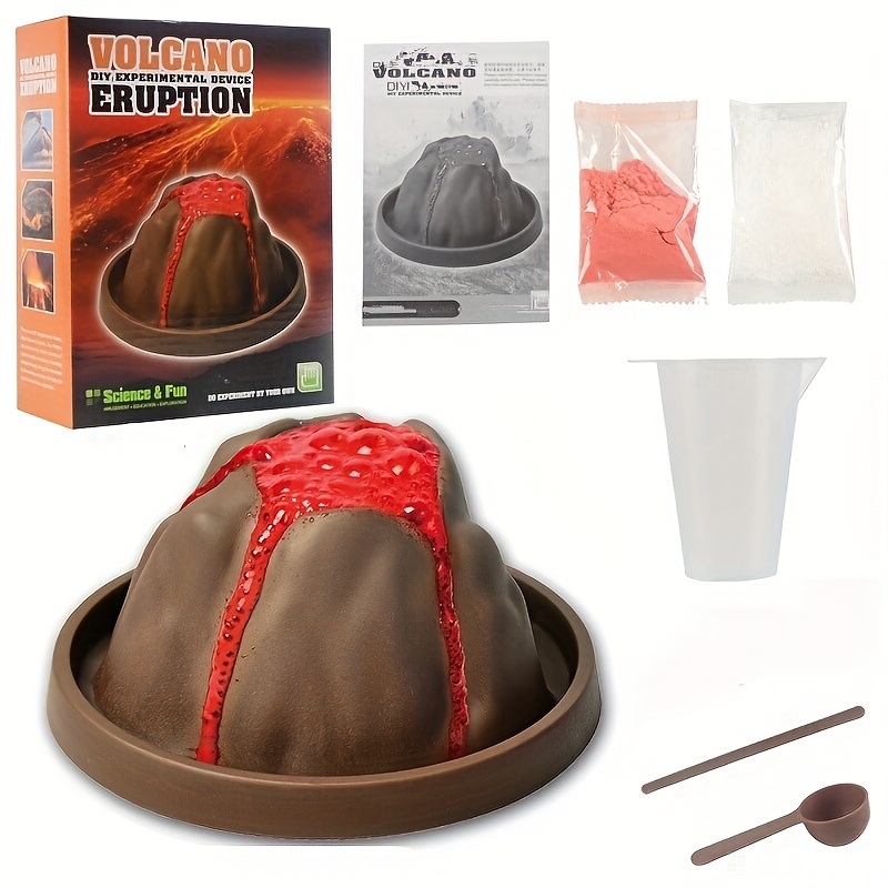 

Children's Science Experiment Simulation Volcanic Explosion Educational Experiment Toy, Handmade Diy Educational Educational Toy, Halloween, Christmas And Thanksgiving Day Gift