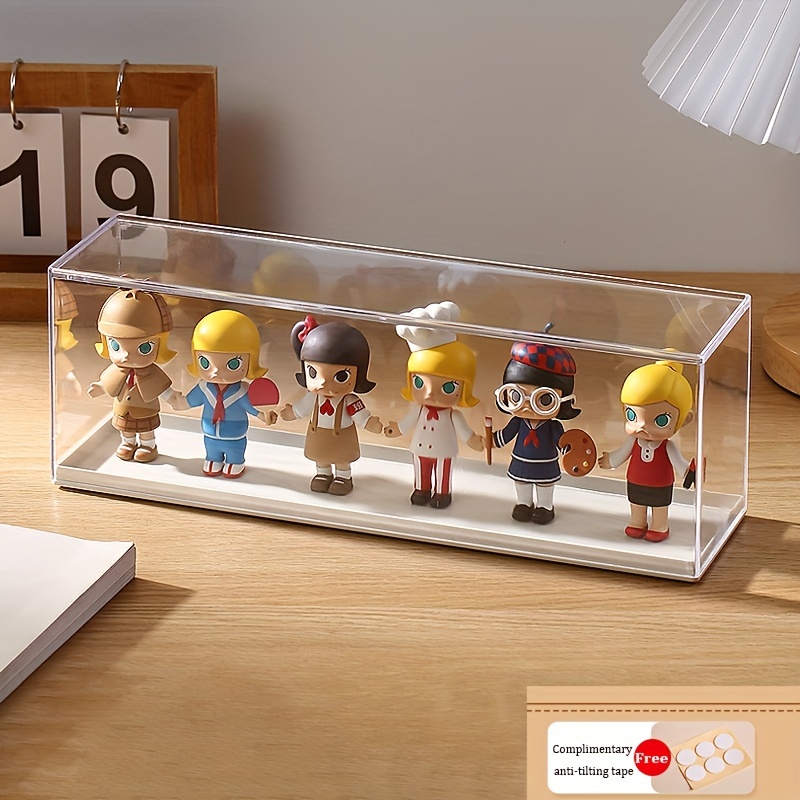 marque generique - Vitrine en Acrylique Transparent Anti-poussière pour Mini-figurines  25x25x25cm - Films et séries - Rue du Commerce