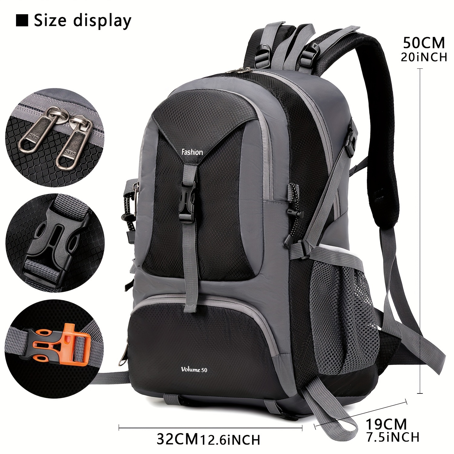 Multifunction waterproof anti theft unisex outdoor backpack sale