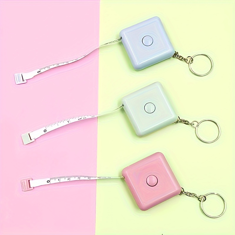 X Retractable Ruler Tape Measure For Key Chain Mini Pocket - Temu