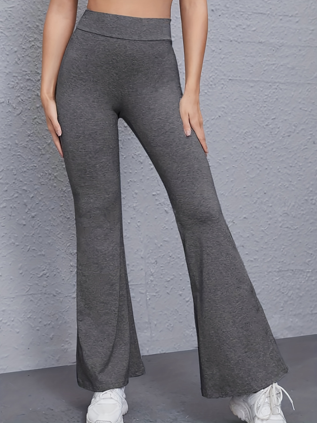Elegant Fashion Yoga Pants For Women, Flared Pants Design, Slender And Long  Legs, Outline And Shape, High Waist And Abdomen, Smooth Lines, Fabric Feel